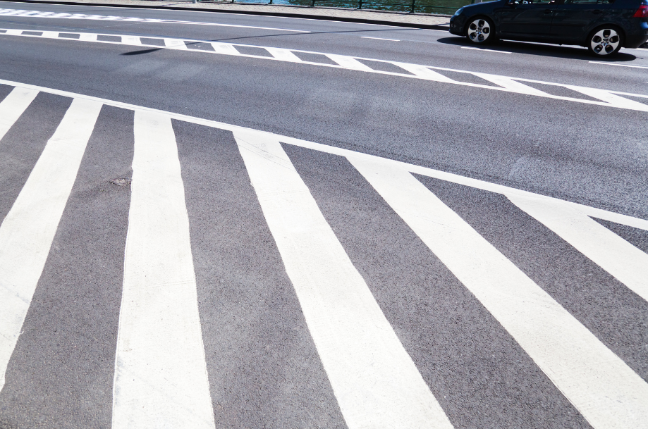 Custom road markings image