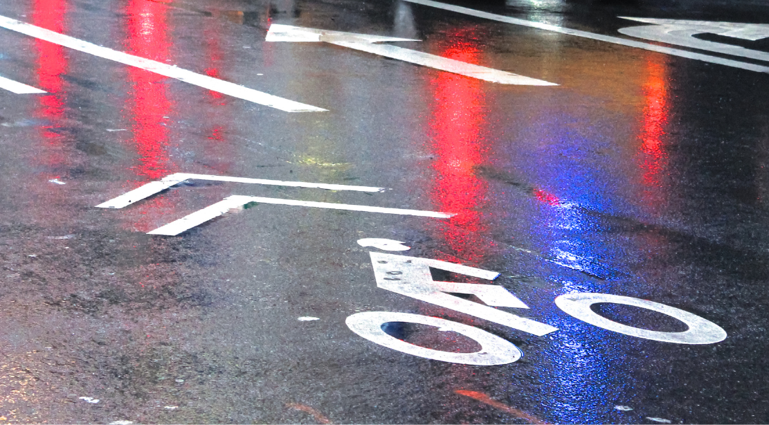 Reflective markings image